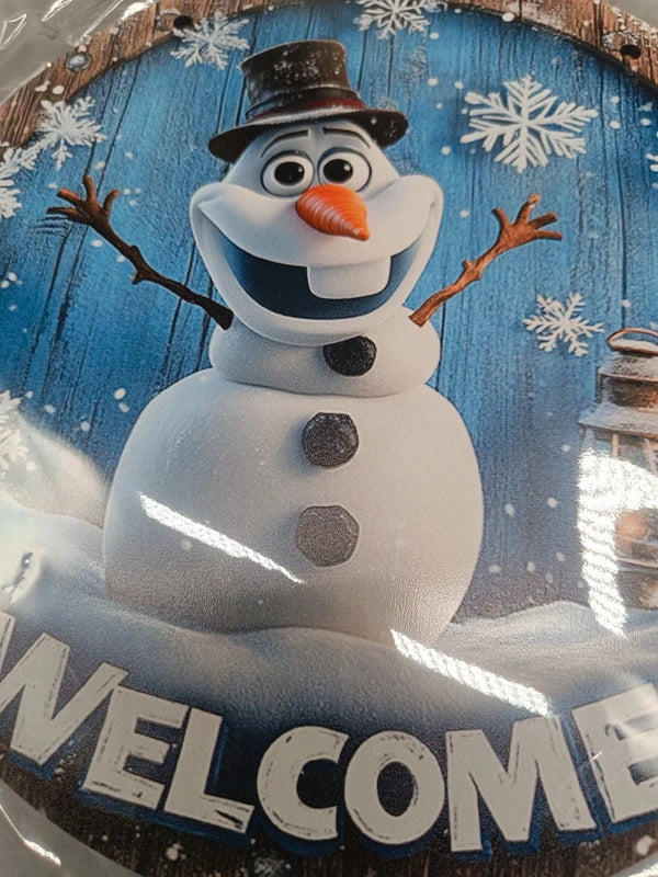 Türdekoration Willkommen Olaf – Disney