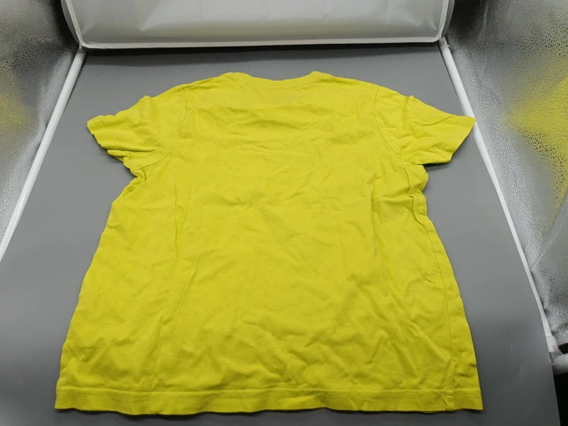Kinder T-Shirt Pepperts Signalgelb Rückseite