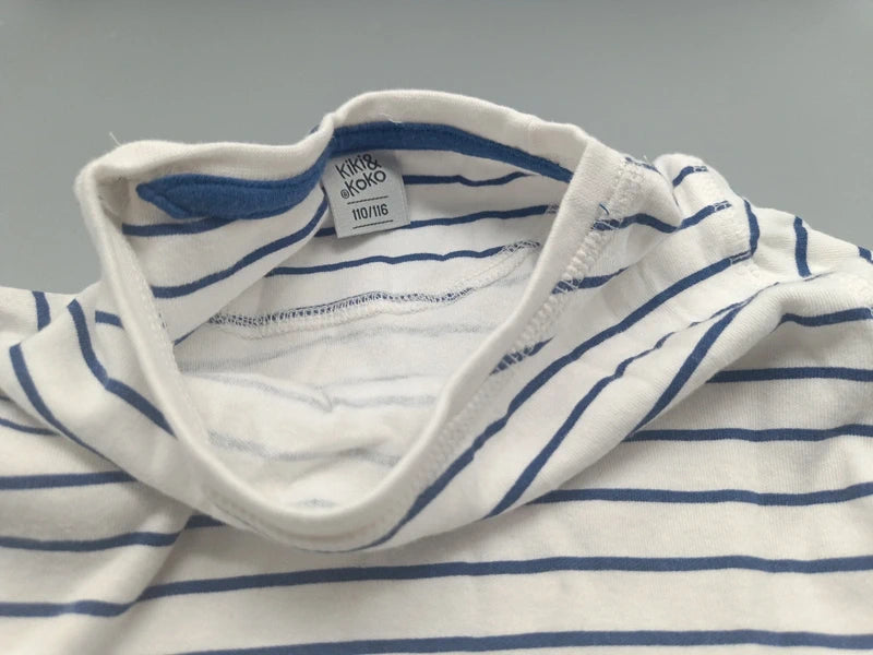 Pullover weiß gestreift Einhorn – Kiki & Koko (5 Jahre)