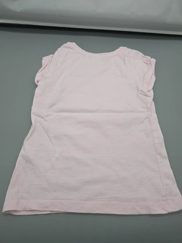 Rückseite des roséfarbenen Bibi & Tina T-Shirts