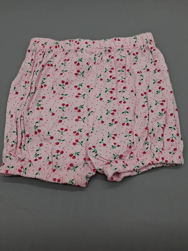Rückansicht der Ergee Shorts mit Kirschmuster