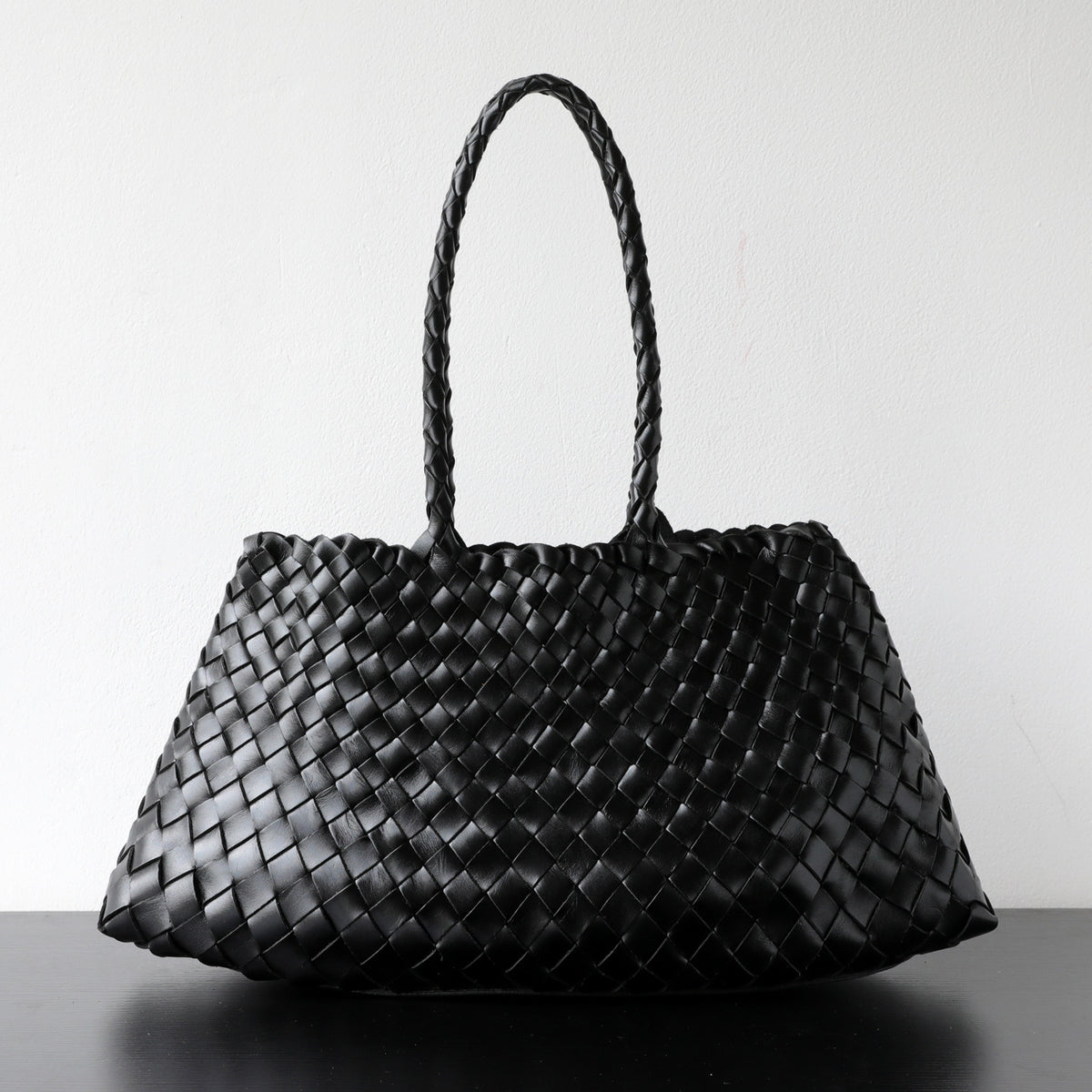 Geflochtene Henkeltasche Damen Unterarmtasche