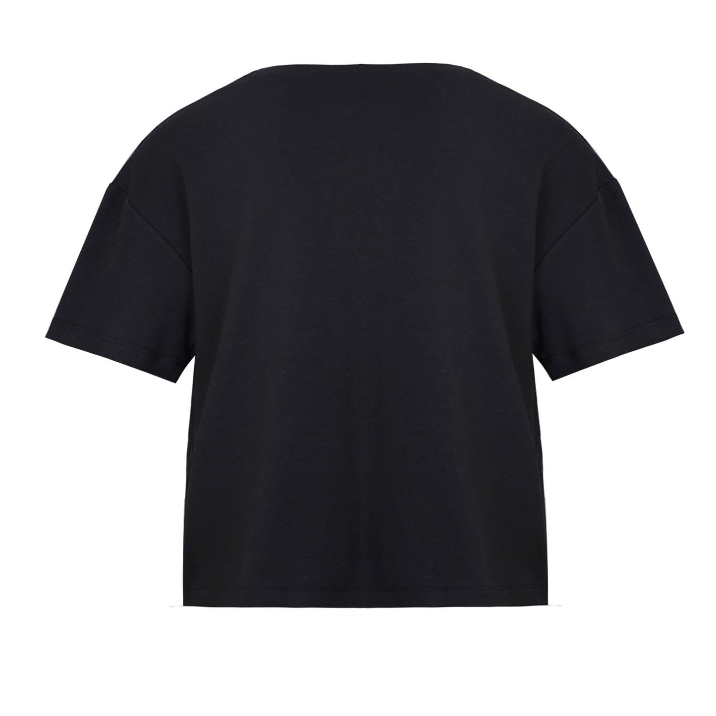 Hand-Painted Oversized Black T-Shirt for Kids
