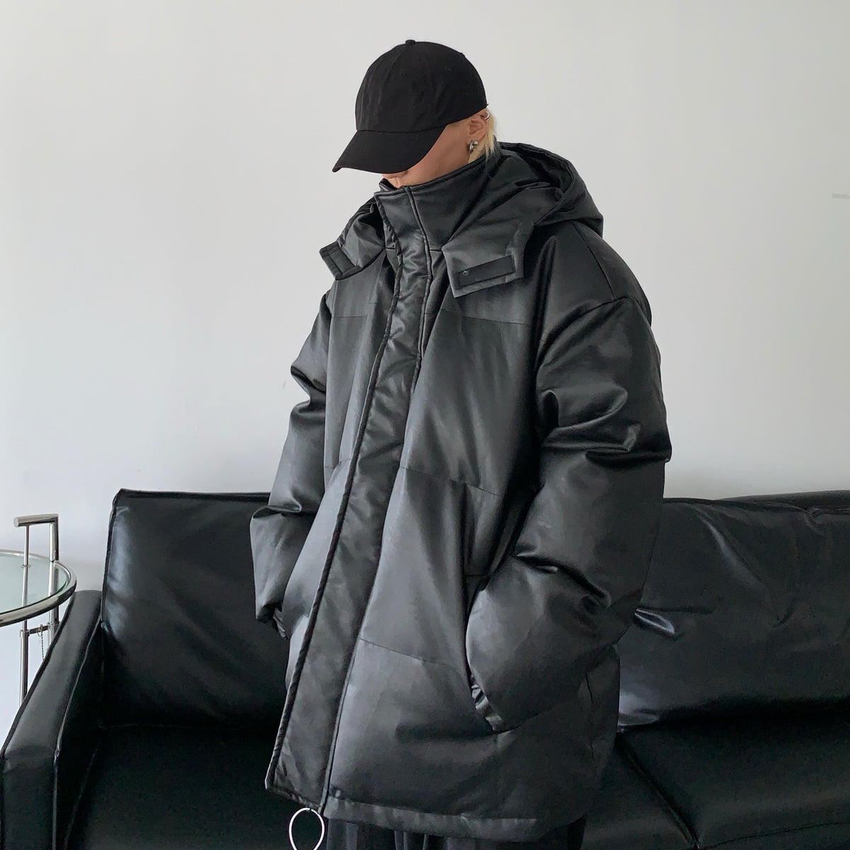 Gesteppte Pufferjacke aus Baumwolle für Damen und Herren – Bild 4