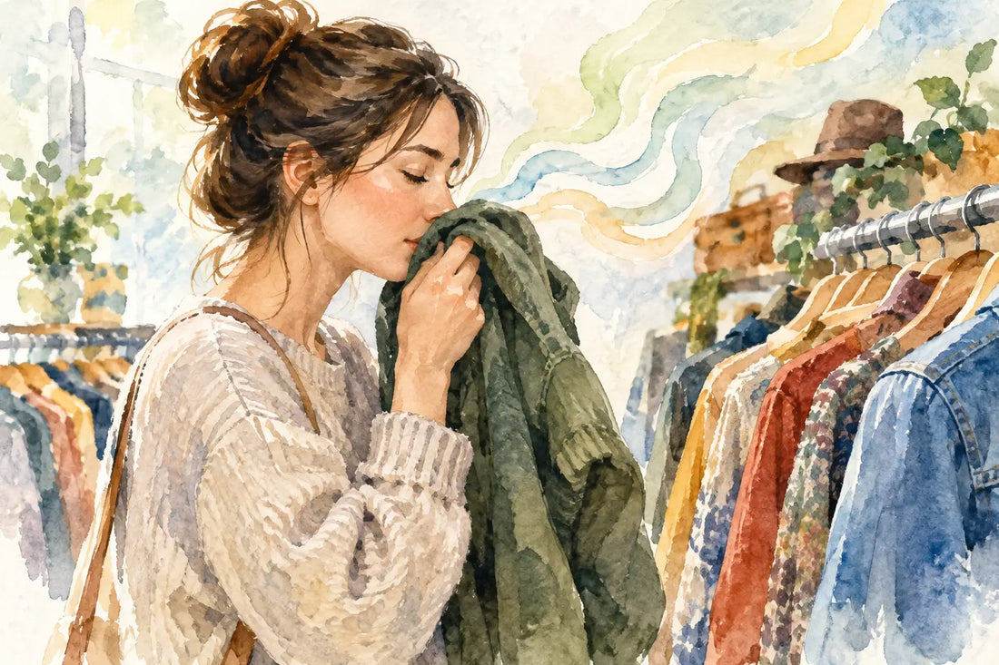 Warum riecht Secondhand-Kleidung manchmal stark?