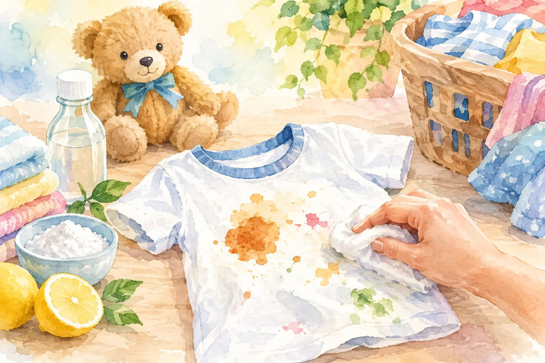 Flecken aus Kinderkleidung entfernen leicht gemacht