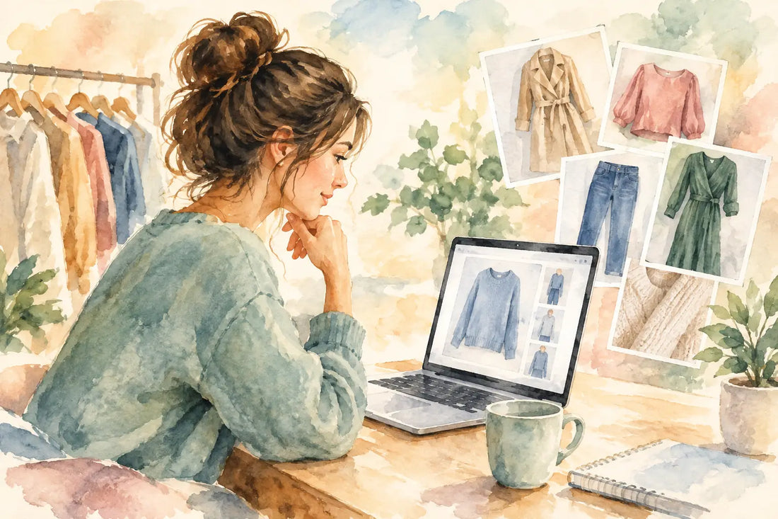 Kleidungsfotos online beurteilen: Worauf achten?