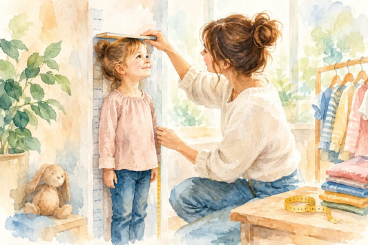 Kindergrößen richtig messen für guten Sitz