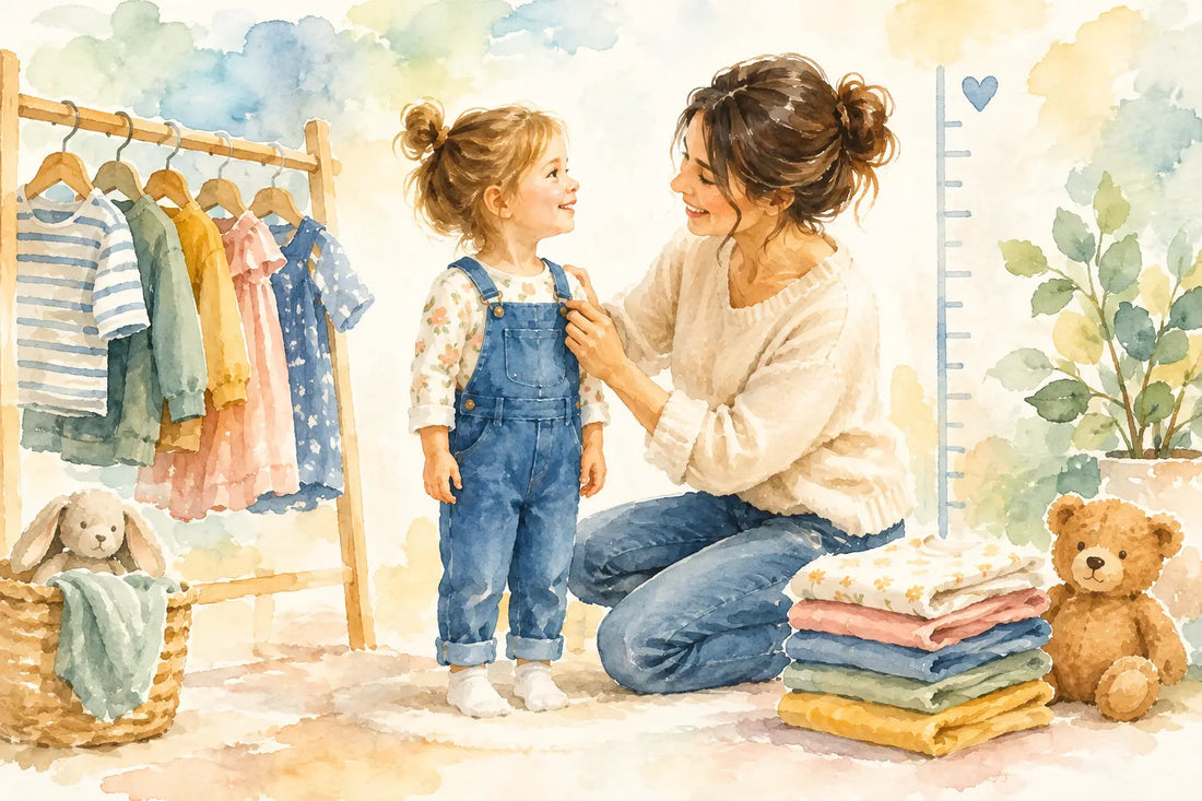 Welche Kindergröße wann kaufen? So passt es