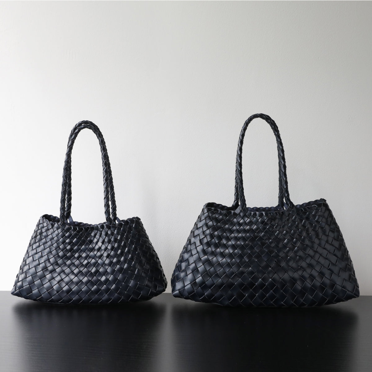 Geflochtene Henkeltasche Damen Unterarmtasche
