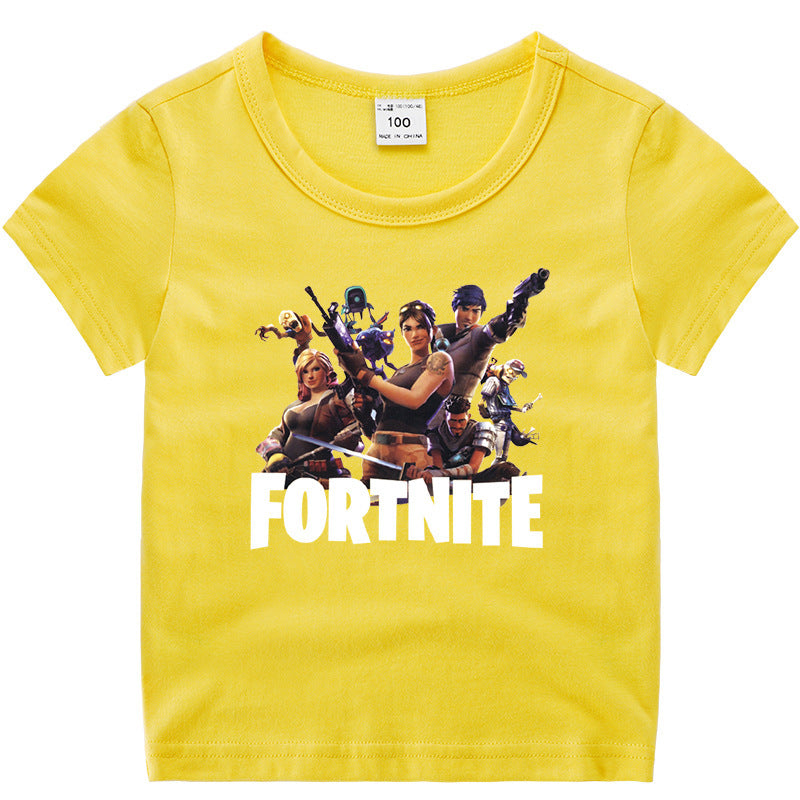 Fortnite Children's Summer Dress Short Sleeves