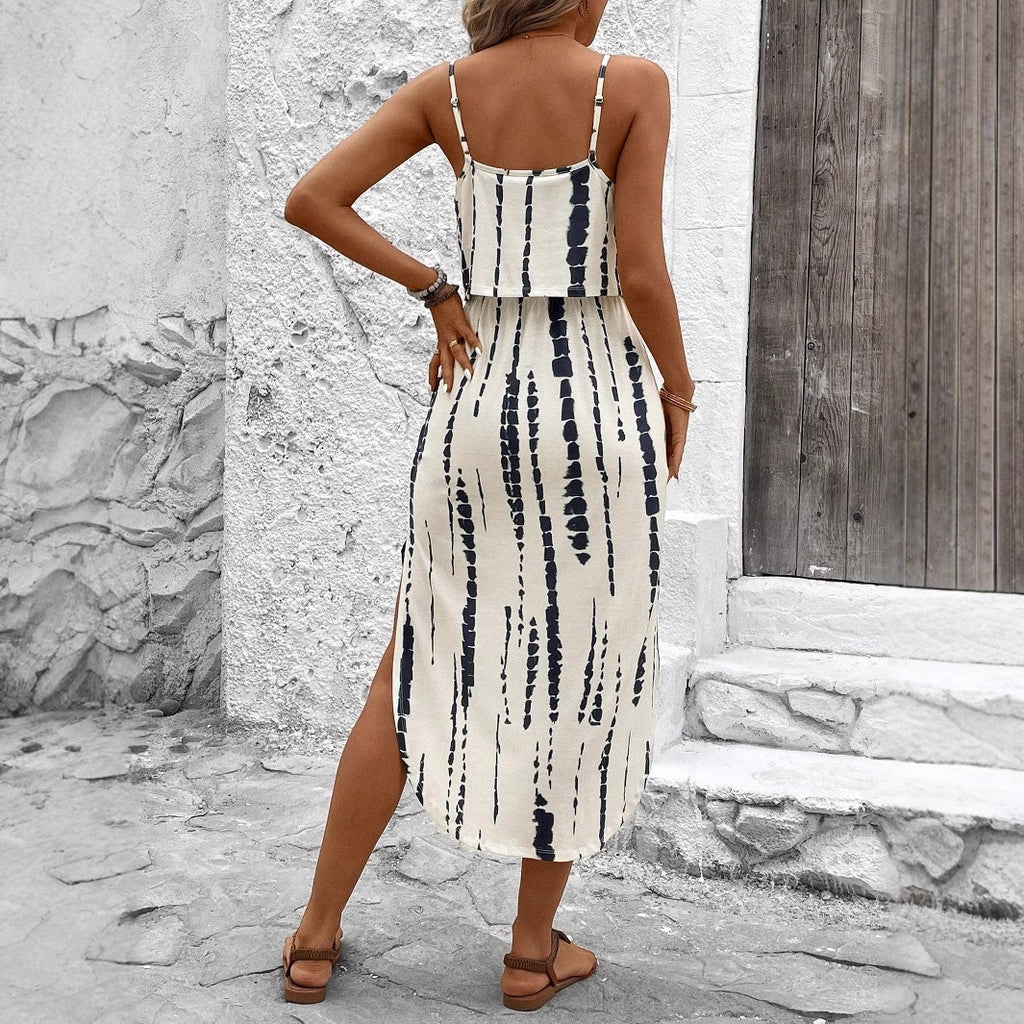 Bedrucktes Camisole-Kleid