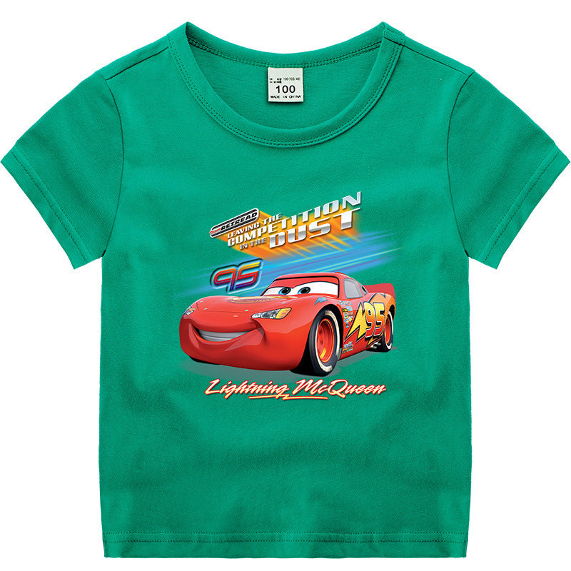 Children's summer short sleeved T-shirt