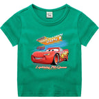 Children's summer short sleeved T-shirt