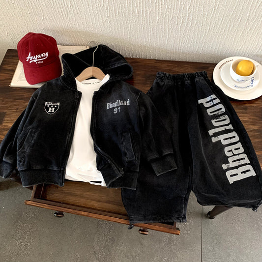 Baby-Jungen Jogginganzug, 2-teilig