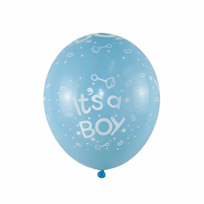 Gender-Reveal-Luftballons in Blau oder Pink, 10 Stück – Ansicht 3