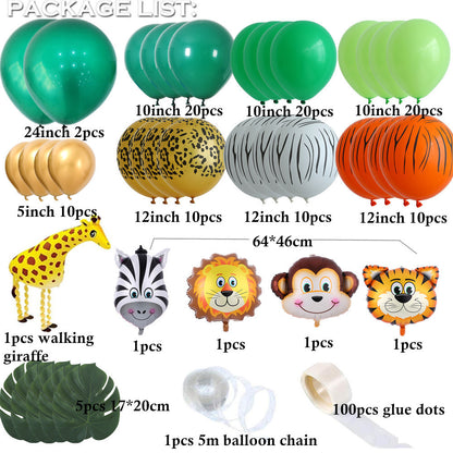 Tier-Ballon-Set für Kindergeburtstag – Ansicht 6