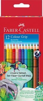 Faber-Castell Colour GRIP Buntstifte 12er Kartonetui