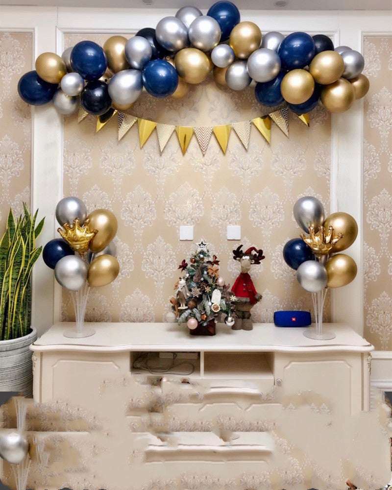Kindergeburtstag Ballon-Set Krone, Weltraum oder Fee – Ansicht 1