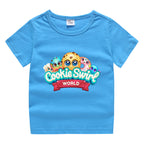 Children's summer short sleeved T-shirt