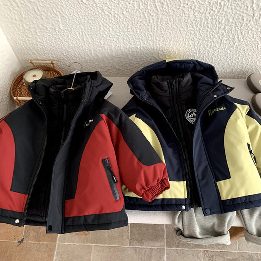 3-in-1 Jungen-Steppjacke mit Innenfutter