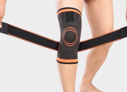 Sport-Kniebandage, Stoffdetail