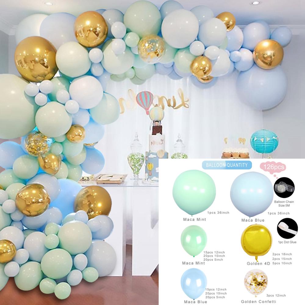 Ballongirlande Macaron, Ballonbogen-Set – Ansicht 7