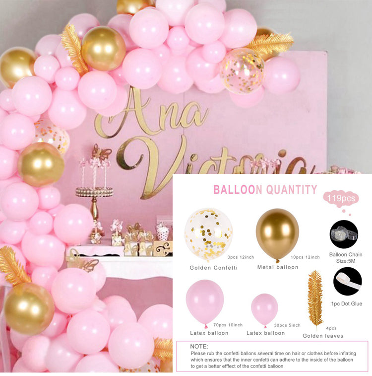 Ballongirlande Macaron, Ballonbogen-Set – Ansicht 8