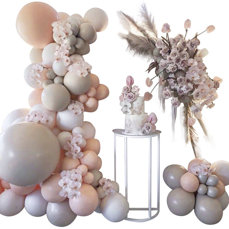 Ballongirlande in Nude-Tönen, Ballonbogen-Set – Ansicht 5
