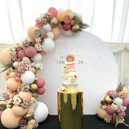 Ballongirlande in Nude-Tönen, Ballonbogen-Set – Ansicht 7