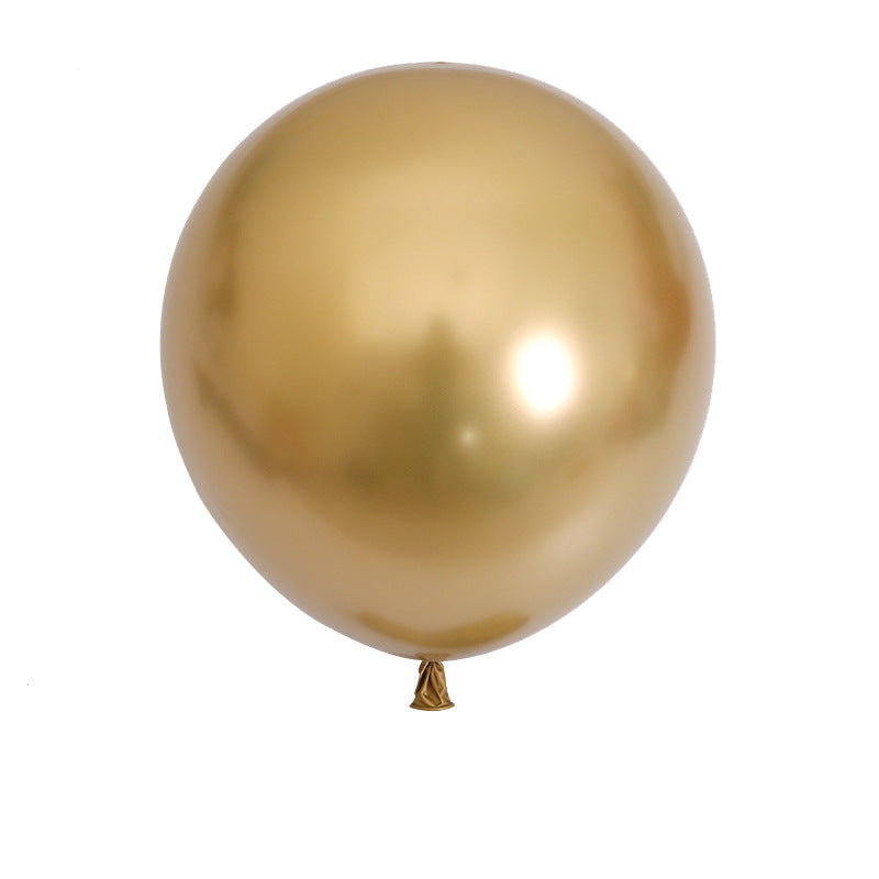 Ballongirlande in Macaron-Grün Metallic – Ansicht 2