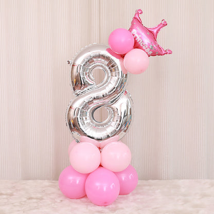 Zahlenballon aus Folie, 32 Zoll – Ansicht 29