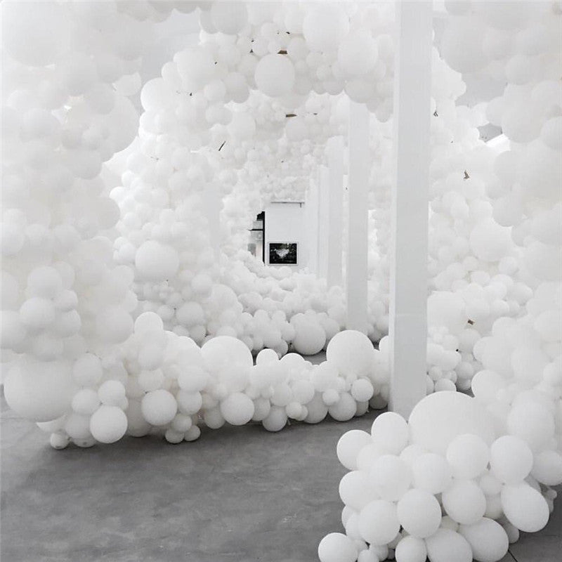 Weiße Luftballons, 100 Stück – Ansicht 6