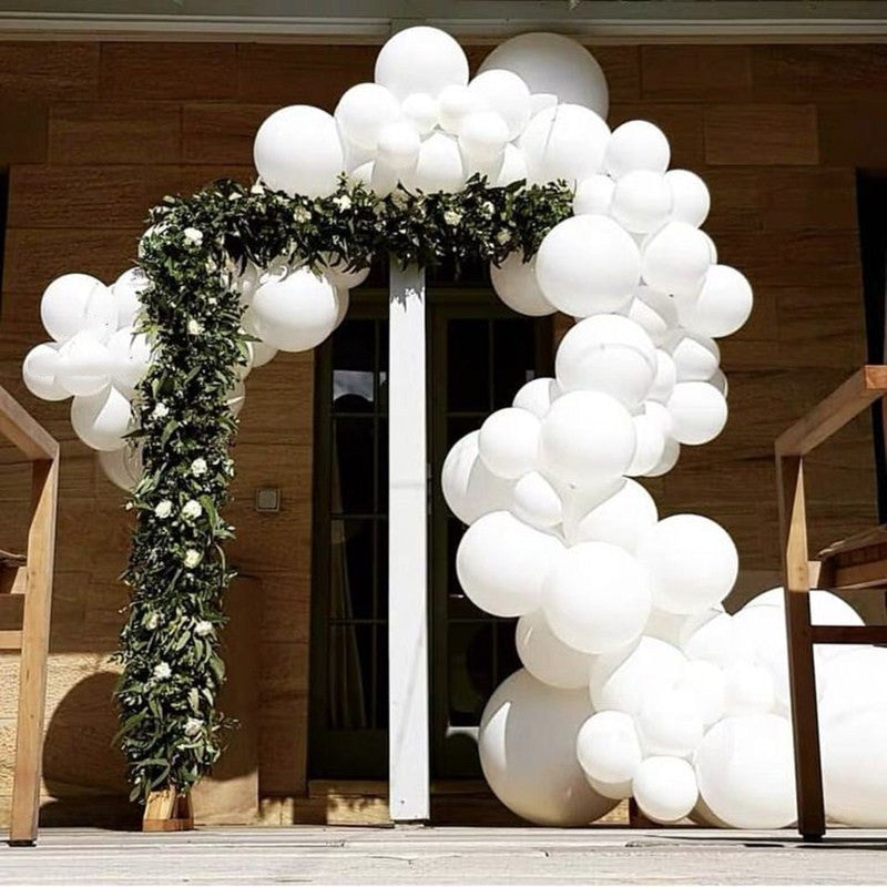 Weiße Luftballons, 100 Stück – Ansicht 3