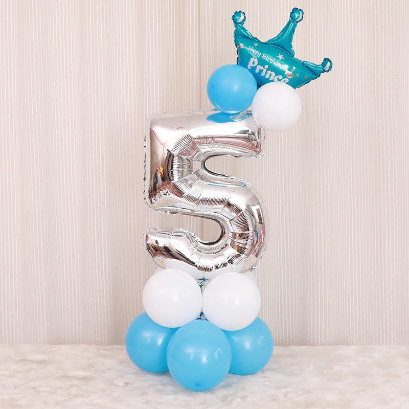 Zahlenballon aus Folie, 32 Zoll – Ansicht 15
