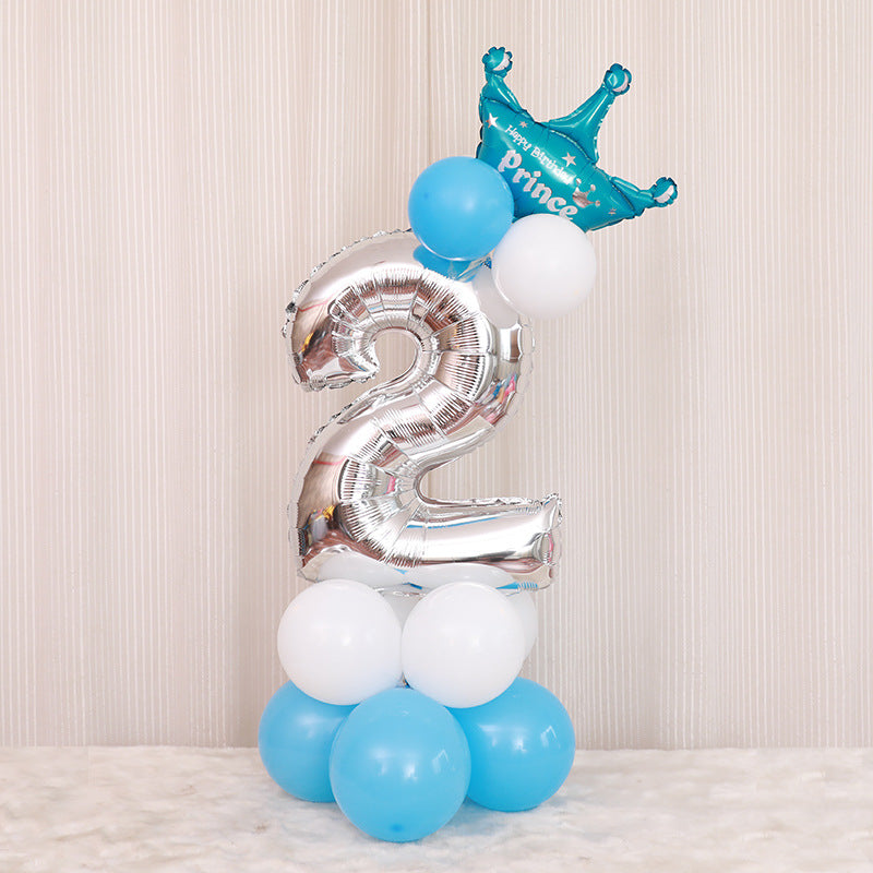 Zahlenballon aus Folie, 32 Zoll – Ansicht 12