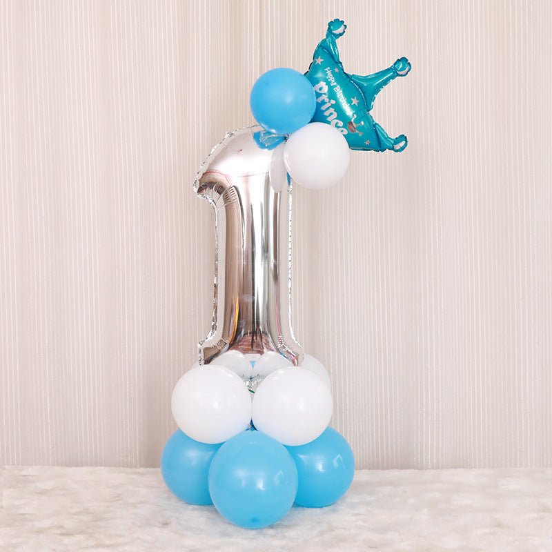 Zahlenballon aus Folie, 32 Zoll – Ansicht 11