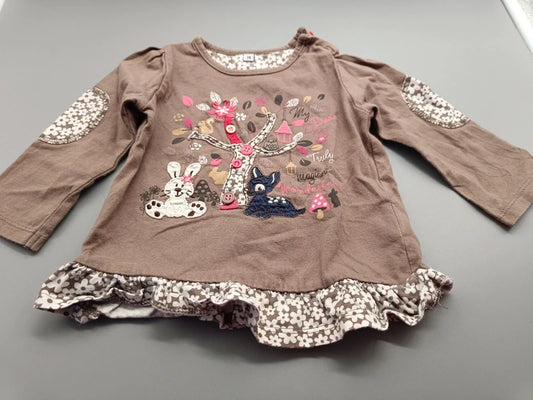 Süßer Mädchen Pullover Vorderseite