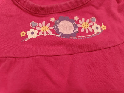 TCM T-Shirt Flower Fields Rückseite