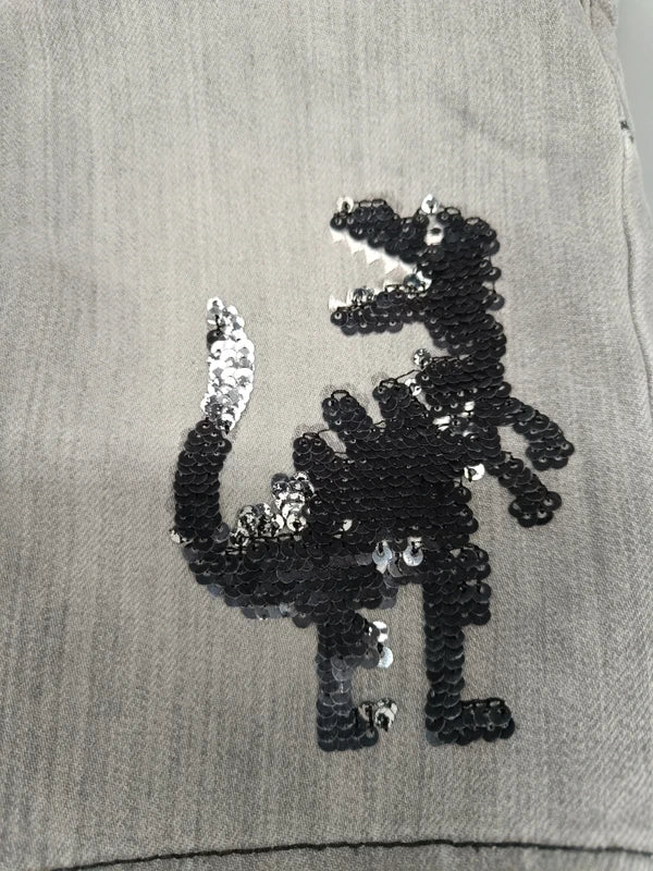 Palomino Hose Dinosaurier Rückseite