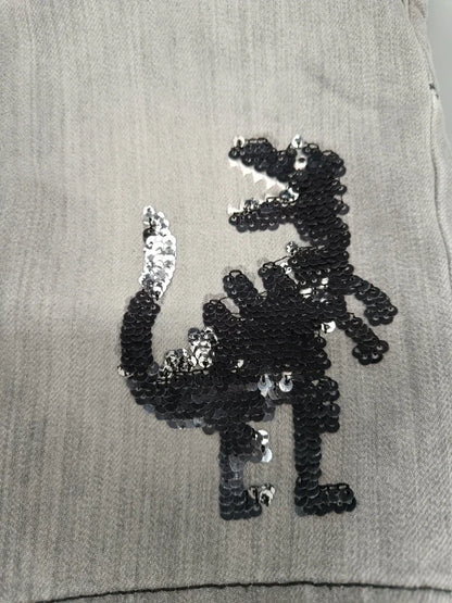Palomino Hose Dinosaurier Rückseite