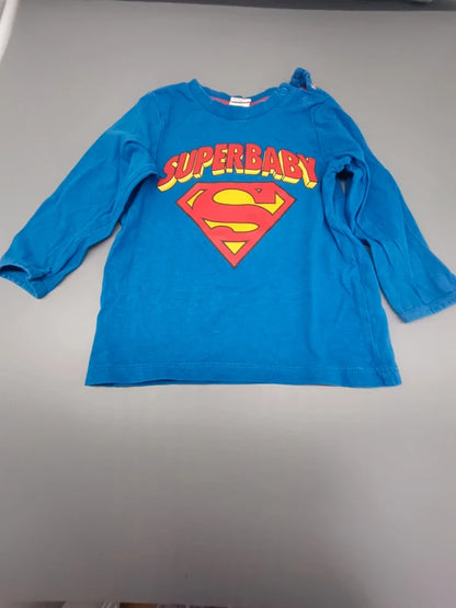 H&M Sweatshirt Superbaby Vorderseite