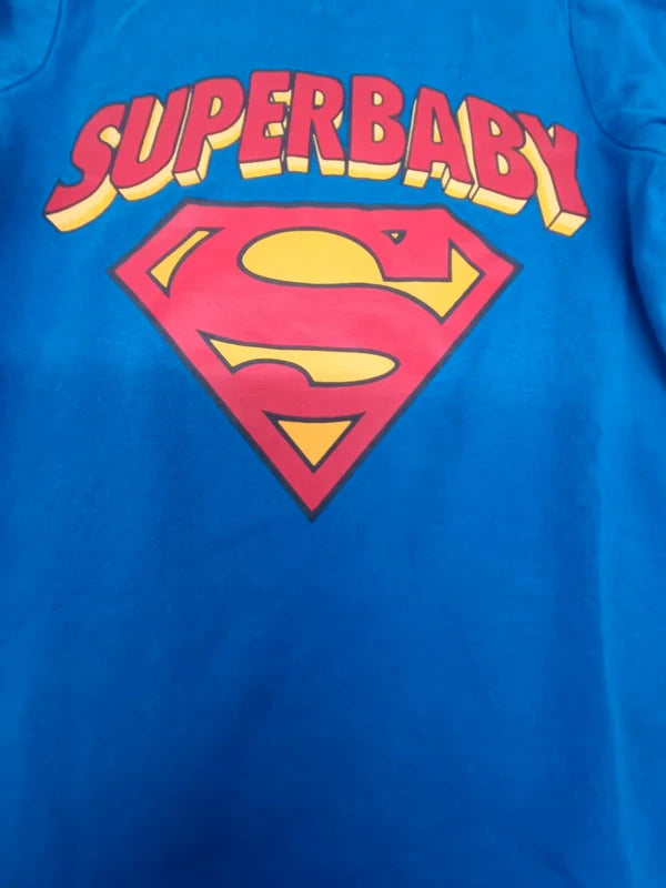 H&M Sweatshirt Superbaby Rückseite