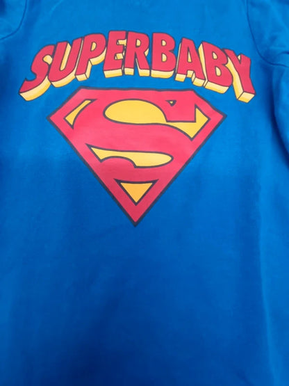 H&M Sweatshirt Superbaby Rückseite