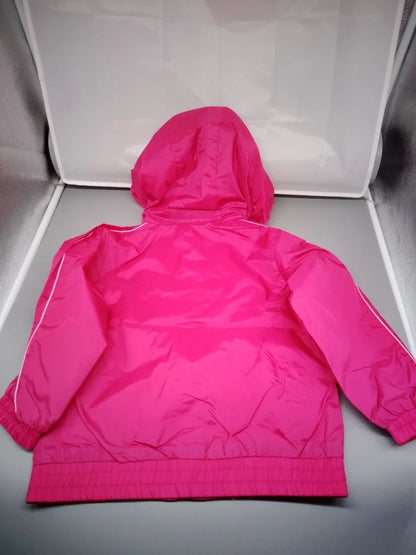 Wolf Regenjacke pink Rückseite