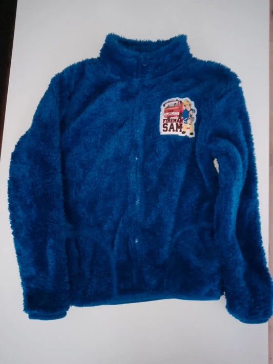 Teddyjacke Feuerwehrmann Sam – blau (7 Jahre)
