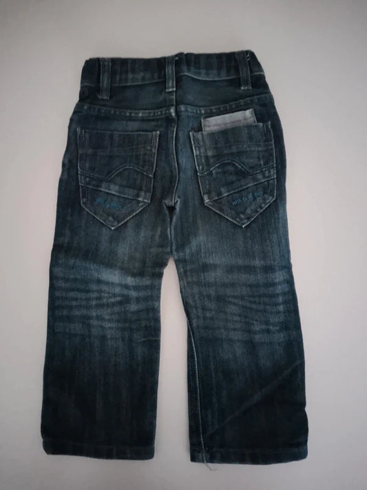 Kinderjeans mit Wolf-Motiv – Lupilu (24-36 Monate)