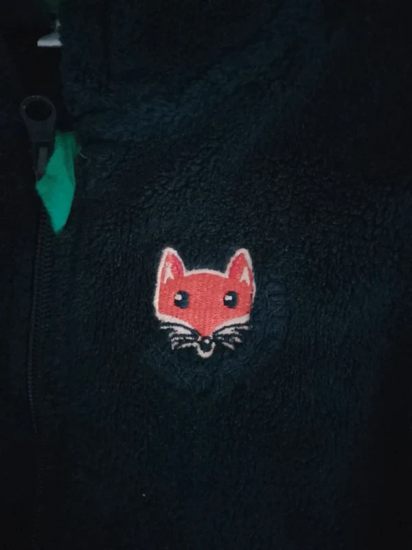 Lupilu Fleecejacke Fuchs Detail