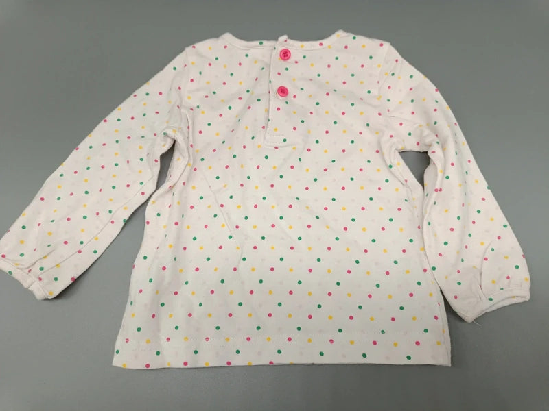 Pullover weiß/bunt – Samni License (9-12 Monate)