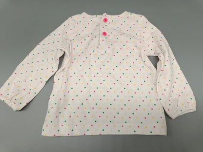 Pullover weiß/bunt – Samni License (9-12 Monate)